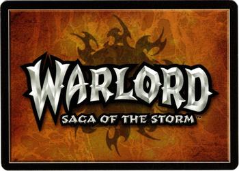 2001 Warlord Saga of the Storm - Good & Evil #068 Disarm Back