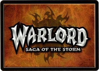 2001 Warlord Saga of the Storm - Good & Evil #081 Walk on Wind Back