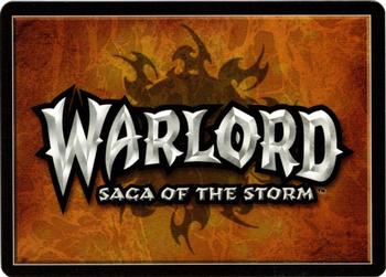 2001 Warlord Saga of the Storm - Good & Evil #087 Elemere Back
