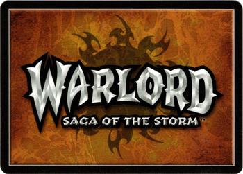2001 Warlord Saga of the Storm - Good & Evil #098 Blessed Water Back