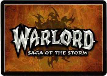 2001 Warlord Saga of the Storm - Good & Evil #136 Rock Crawlers Back