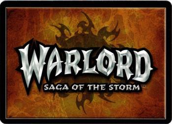 2001 Warlord Saga of the Storm #020 King Xod Back