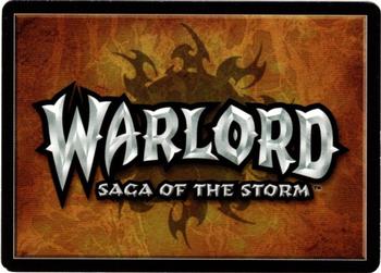 2001 Warlord Saga of the Storm #036 Hammer Back