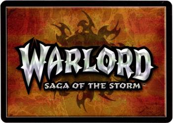 2001 Warlord Saga of the Storm #075 Serah ni Fhionn Back