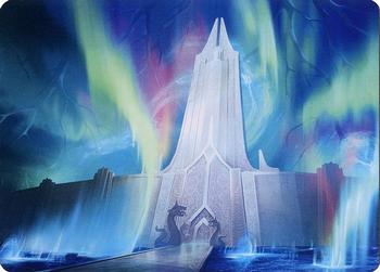 2021 Magic the Gathering Kaldheim - Art Series #69 Gates of Istfell Front
