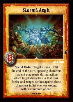 2004 Warlord Saga of the Storm Counter Attack #008 Storm's Aegis Front