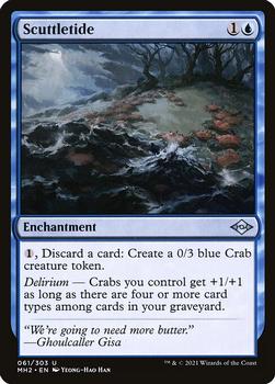 2021 Magic The Gathering Modern Horizons 2 #61 Scuttletide Front
