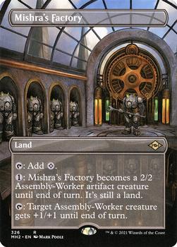 2021 Magic The Gathering Modern Horizons 2 #326 Mishra's Factory Front