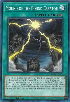 2020 Yu-Gi-Oh! Sacred Beasts English 1st Edition #SDSA-EN026 Mound of the Bound Creator Front