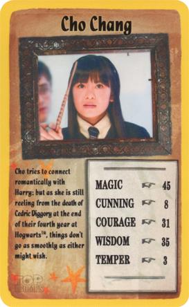 2016 Top Trumps Harry Potter and The Order of The Phoenix #NNO Cho Chang Front