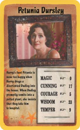2016 Top Trumps Harry Potter and The Order of The Phoenix #NNO Petunia Dursley Front