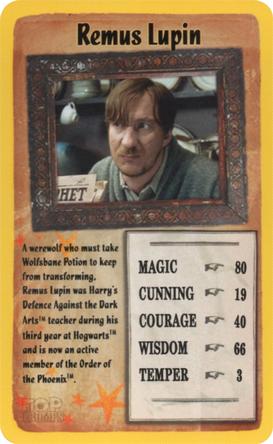 2016 Top Trumps Harry Potter and The Order of The Phoenix #NNO Remus Lupin Front