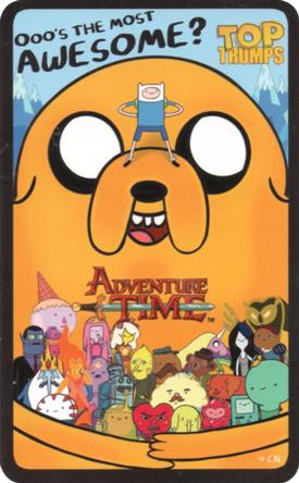2016 Top Trumps Adventure Time #NNO Title Card Front