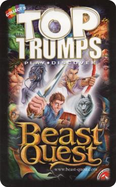 2016 Top Trumps Beast Quest #NNO Title Card Front