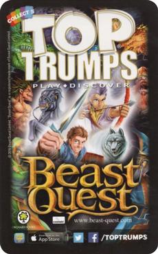 2016 Top Trumps Beast Quest #NNO Elenna Back