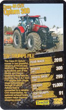 2016 Top Trumps Who's the Muddiest? Tractors #NNO Case-IH CVX Optum 300 Front