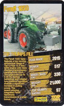 2016 Top Trumps Who's the Muddiest? Tractors #NNO Fendt 1050 Front