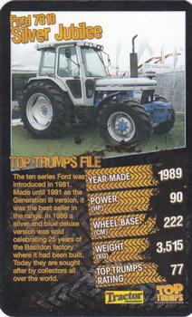 2016 Top Trumps Who's the Muddiest? Tractors #NNO Ford 7810 Silver Jubilee Front