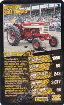 2016 Top Trumps Who's the Muddiest? Tractors #NNO International 560 Diesel Front