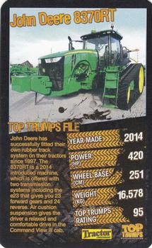 2016 Top Trumps Who's the Muddiest? Tractors #NNO John Deere 8370RT Front