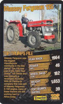 2016 Top Trumps Who's the Muddiest? Tractors #NNO Massey Ferguson 135 Front