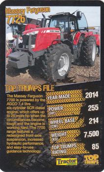 2016 Top Trumps Who's the Muddiest? Tractors #NNO Massey Ferguson 7726 Front