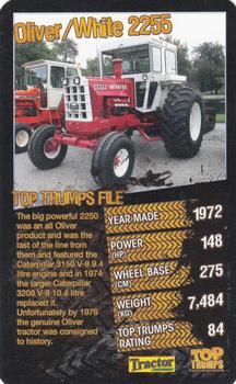 2016 Top Trumps Who's the Muddiest? Tractors #NNO Oliver/White 2255 Front