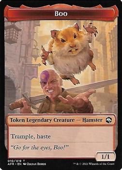 2021 Magic The Gathering Adventures in the Forgotten Realms - Tokens #010 Boo Front