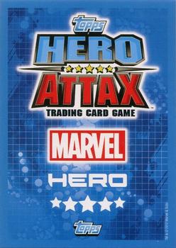 2012 Topps Marvel Hero Attax Series 2: Avengers #6 Silver Surfer Back