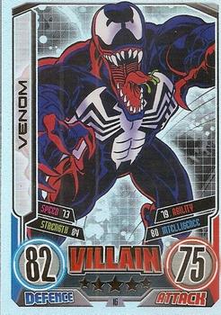 2012 Topps Marvel Hero Attax Series 2: Avengers #16 Venom Front