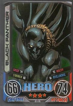 2012 Topps Marvel Hero Attax Series 2: Avengers #17 Black Panther Front
