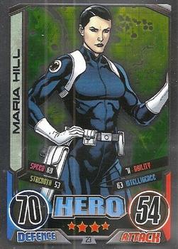 2012 Topps Marvel Hero Attax Series 2: Avengers #23 Maria Hill Front