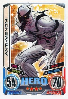 2012 Topps Marvel Hero Attax Series 2: Avengers #49 Anti-Venom Front