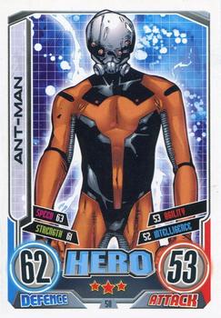 2012 Topps Marvel Hero Attax Series 2: Avengers #50 Ant-Man Front