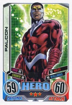 2012 Topps Marvel Hero Attax Series 2: Avengers #69 Falcon Front