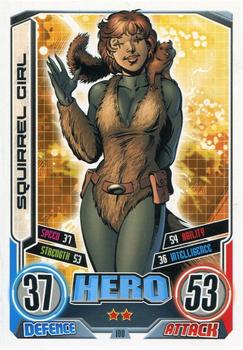 2012 Topps Marvel Hero Attax Series 2: Avengers #100 Squirrel Girl Front