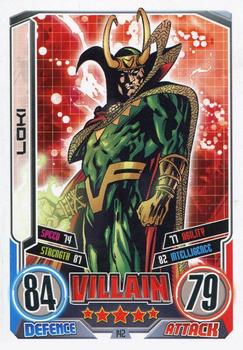 2012 Topps Marvel Hero Attax Series 2: Avengers #142 Loki Front