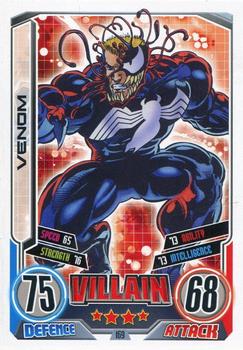 2012 Topps Marvel Hero Attax Series 2: Avengers #169 Venom Front