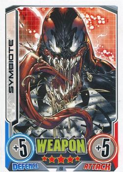 2012 Topps Marvel Hero Attax Series 2: Avengers #191 Symbiote Front