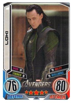 2012 Topps Marvel Hero Attax Series 2: Avengers #204 Loki Front