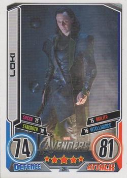 2012 Topps Marvel Hero Attax Series 2: Avengers #214 Loki Front