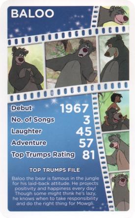 2016 Top Trumps Disney Who is your favourite? #NNO Baloo Front