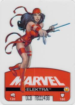 2008 Edibas Lamincards Marvel Heroes #23 Elektra Front