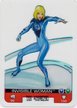 2008 Edibas Lamincards Marvel Heroes #39 Invisible Woman Front