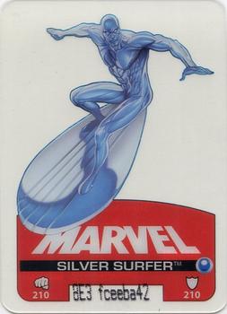 2008 Edibas Lamincards Marvel Heroes #63 Silver Surfer Front