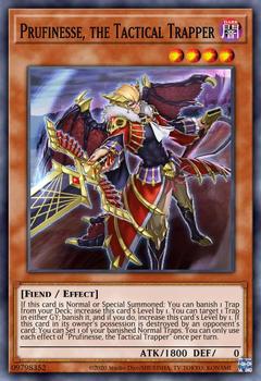 2020 Yu-Gi-Oh! Phantom Rage English #PHRA-EN024 Prufinesse, the Tactical Trapper Front