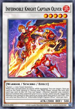 2020 Yu-Gi-Oh! Phantom Rage English #PHRA-EN038 Infernoble Knight Captain Oliver Front