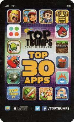 2014 Top Trumps Top 30 Apps #NNO Jetpack Joyride Back