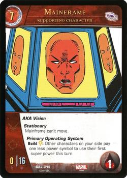 2019 Upper Deck VS System 2PCG: Galactic Guardians #GAL-016 Mainframe Front