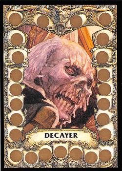 1993 Merlin BattleCards #27 Decayer Zombie Front